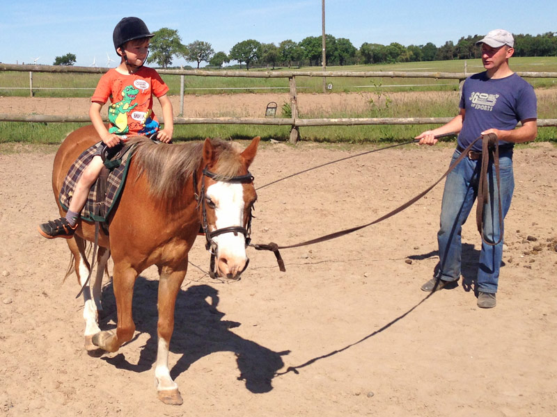 Pony reiten